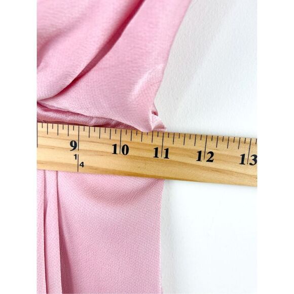 Superdown Blake High Slit Slip Maxi Dress‎ in Pink Size XXS - Picture 10 of 14